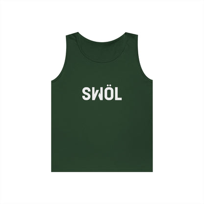 SWOL Base Heavy Cotton Tank - Forest