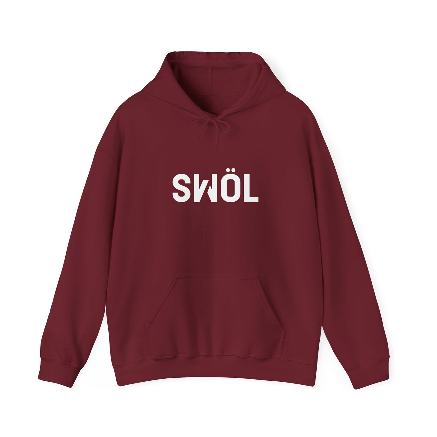 SWOL Base Heavy Hoodie - Garnet