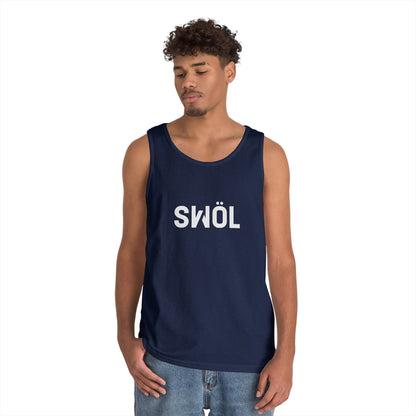 SWOL Base Heavy Cotton Tank - Navy