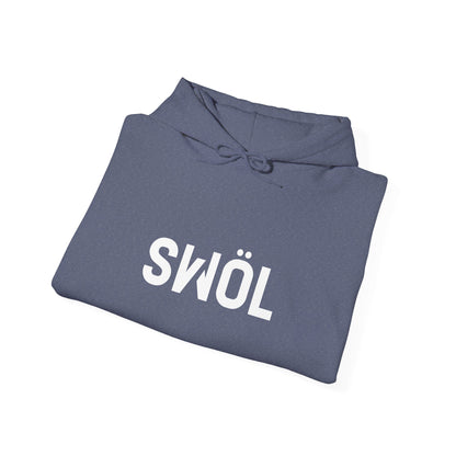 SWOL Base Heavy Hoodie - Heather Navy