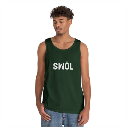 SWOL Base Heavy Cotton Tank - Forest