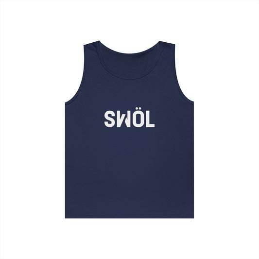 SWOL Base Heavy Cotton Tank - Navy