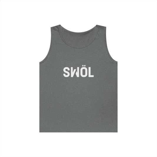 SWOL Base Heavy Cotton Tank - Graphite