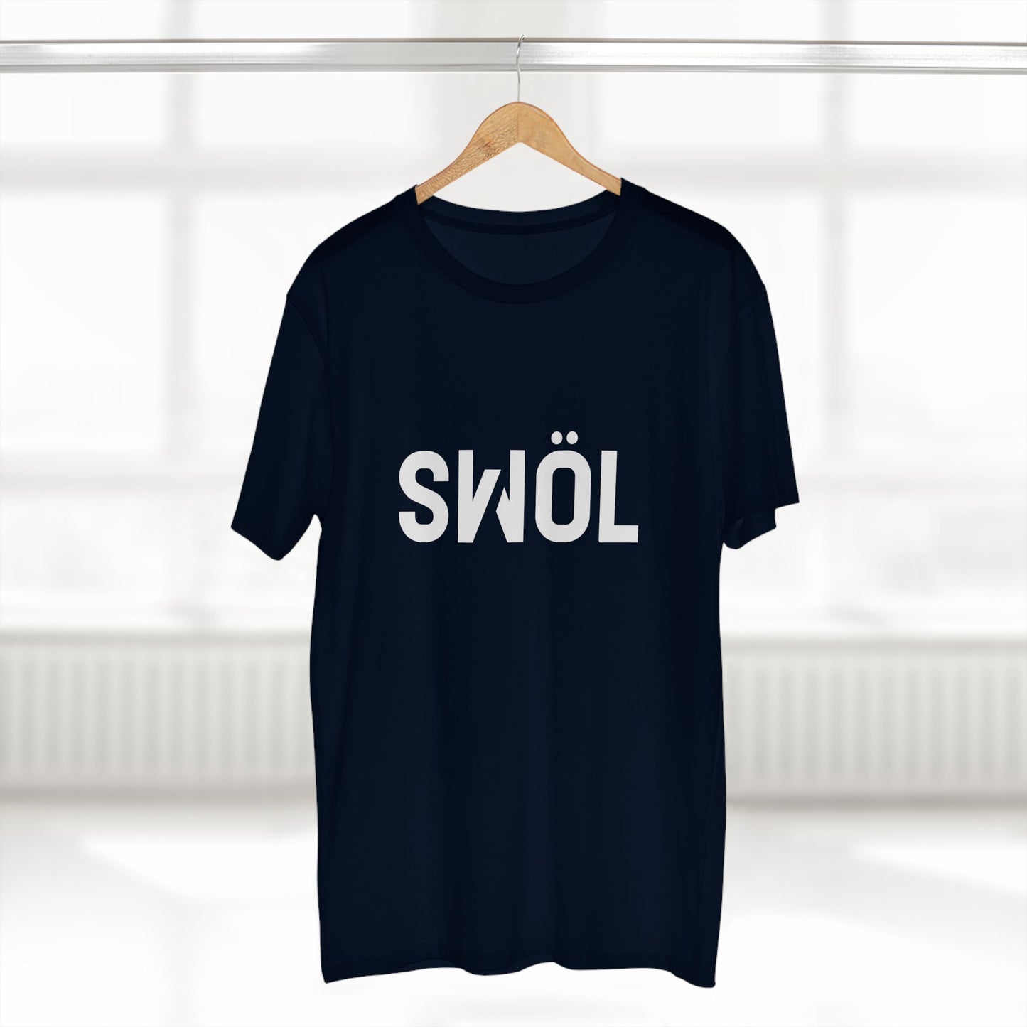 SWOL Base Pump Cotton Tee - Navy