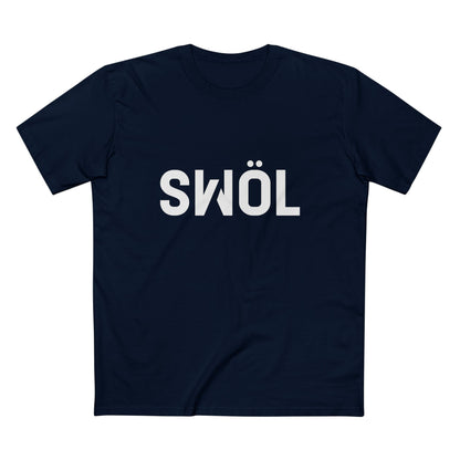 SWOL Base Pump Cotton Tee - Navy