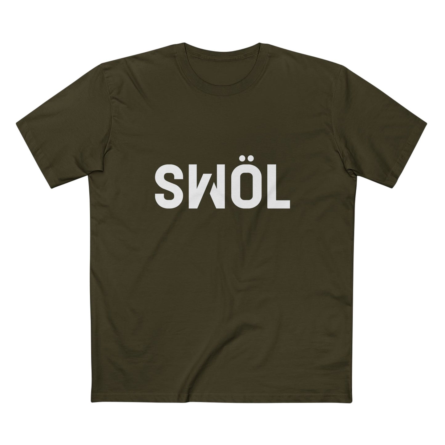 SWOL Base Pump Cotton Tee - Army