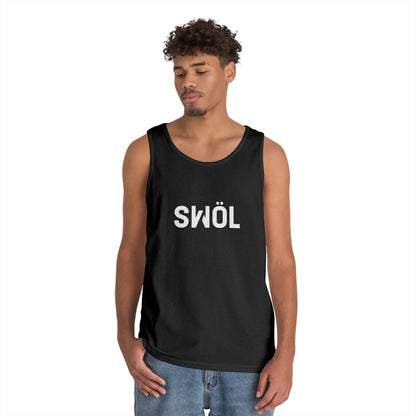 SWOL Base Heavy Cotton Tank - Black