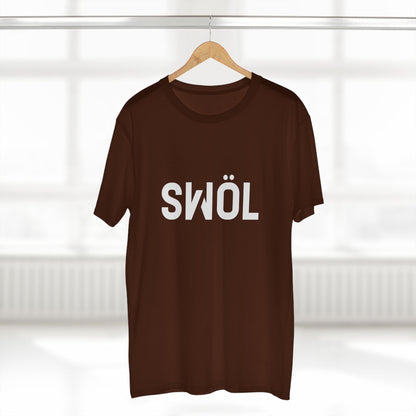 SWOL Base Pump Cotton Tee - Chocolate