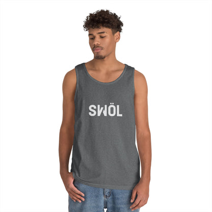 SWOL Base Heavy Cotton Tank - Graphite